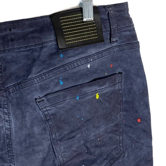 Se'Renade Died Paint Splattered Pants Size 36 - Picture 10 of 16